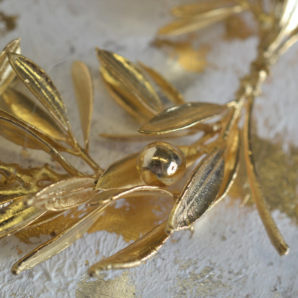 Πλέξιγλας βίδες με χρυσό στεφάνι ελιάς