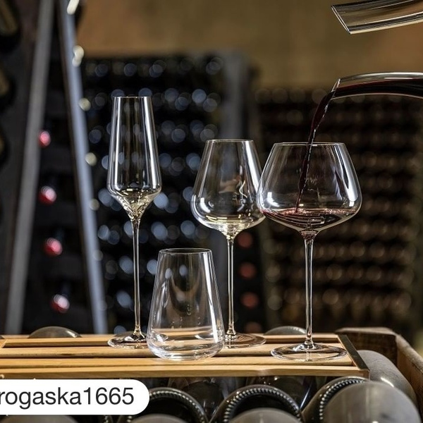 Σ/2 τεμ κρυστάλλινα ποτήρια κρασιού Aurea Rogaska