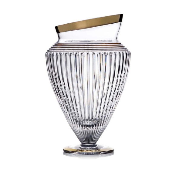 Amphora Gold Vase Rogaska