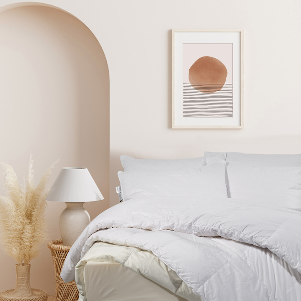 DAS HOME 6040 ΠΑΠΛΩΜΑ ΠΟΥΠΟΥΛΕΝΙΟ CLASSIC 160Χ220 WHITE