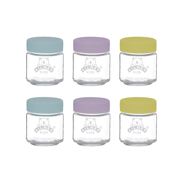 Kilner-Παιδικά Βάζα 6 τεμ. 110ml