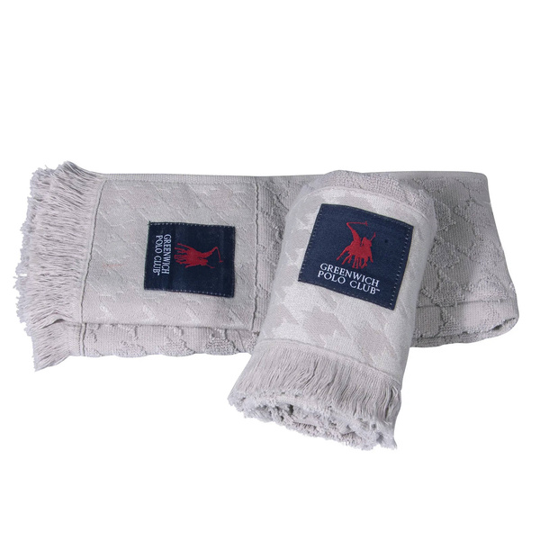 GREENWICH POLO CLUB ΠΕΤΣΕΤΕΣ ΚΟΥΖΙΝΑΣ ΣΕΤ 2TMX 40Χ60 2699 GREY