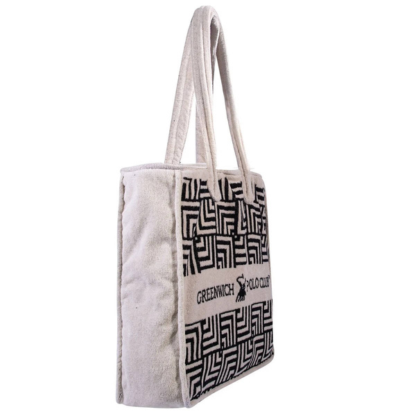 GREENWICH POLO CLUB ΤΣΑΝΤΑ ΘΑΛΑΣΣΗΣ 42Χ45 3732 BLACK, IVORY