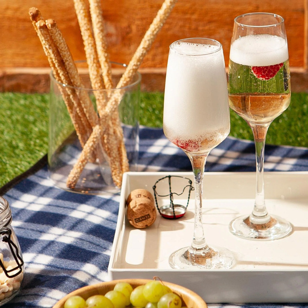 Lav Lal Glasses Champagne Flute 230ml σετ 6 τεμαχίων