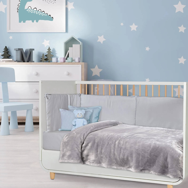 DAS BABY ΚΟΥΒΕΡΤΑ VELOUR ΑΓΚΑΛΙΑΣ RELAX 1344 ΓΑΛΑΖΙΟ