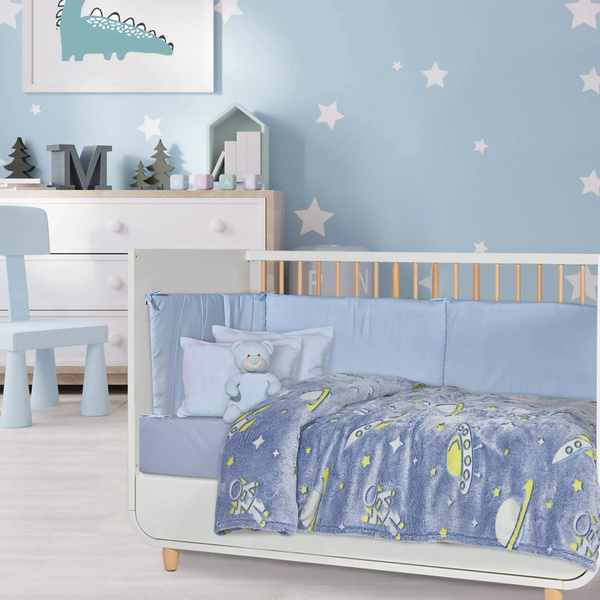 DAS BABY ΚΟΥΒΕΡΤΑ FLEECE ΑΓΚΑΛΙΑΣ RELAX 4863 ΚΙΤΡΙΝΟ, ΜΠΛΕ