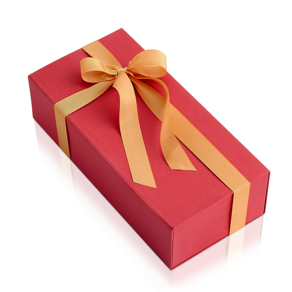 Gift box  με 3 αρωματικά Vanilla και γούρι σε κόκκινο κουτί