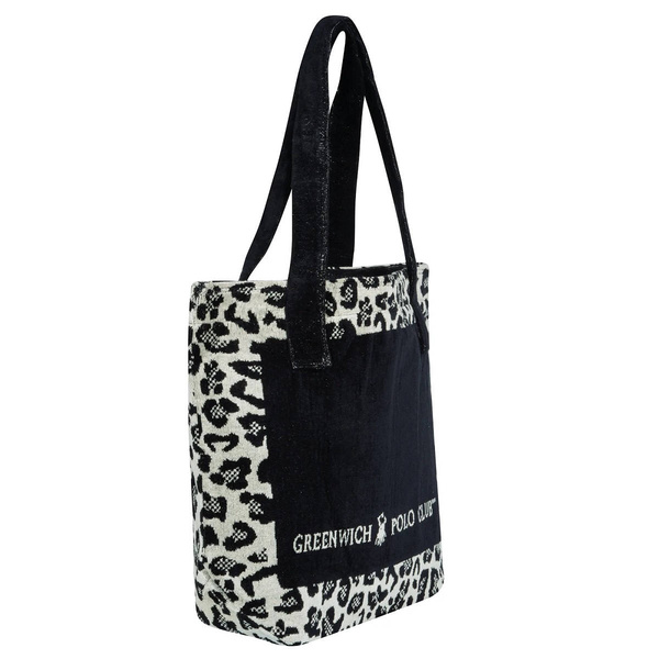 GREENWICH POLO CLUB ΤΣΑΝΤΑ ΘΑΛΑΣΣΗΣ 55Χ40 3861 BEIGE, BLACK