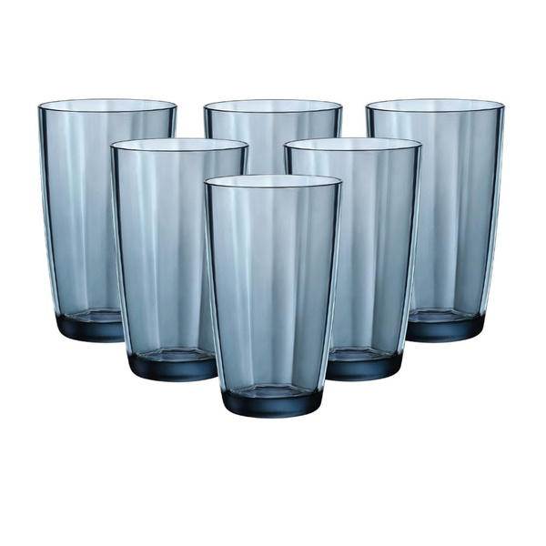 Σετ 6 τεμάχια ποτήρι Pulsar Rock Ocean Blue γυάλινo 47cl Bormioli Rocco