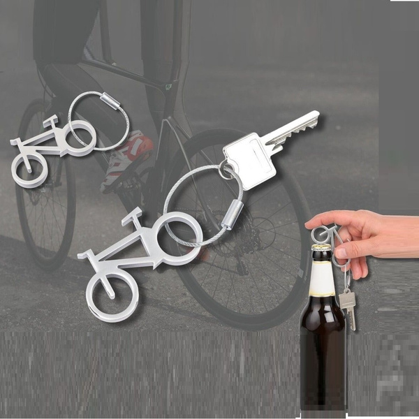 Μπρελόκ -ανοιχτήρι ποδήλατο από αλουμίνιο Drahtesel 100x40x8mm