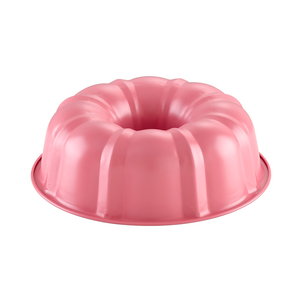 Φόρμα κέικ αντικολλητική στρογγυλή 26cm κέικ ροζ