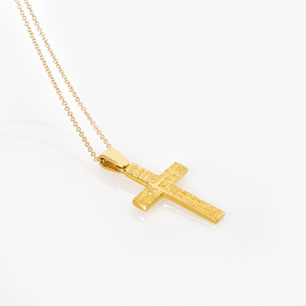 Atlantis σταυρός χρυσός 14K