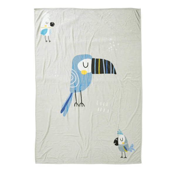 DAS BABY ΚΟΥΒΕΡΤΑ FLEECE ΚΟΥΝΙΑΣ FUN 4914 BLUE, GREY, MINT