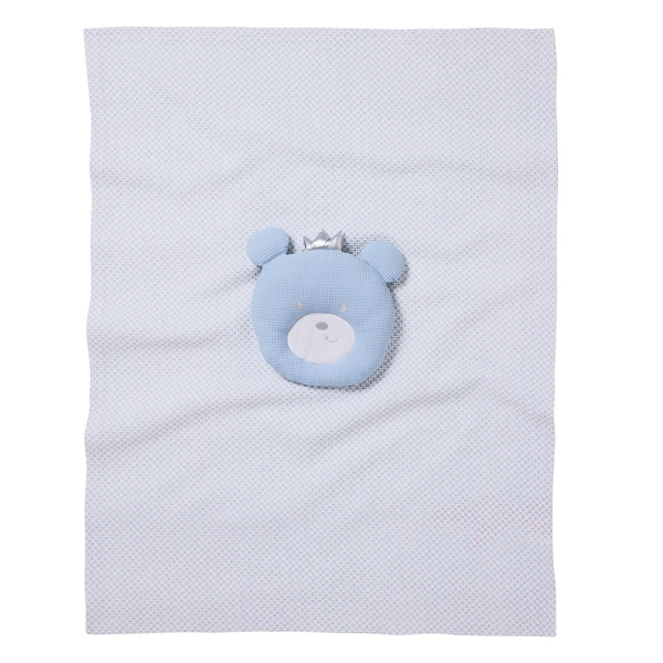 DAS BABY ΚΟΥΒΕΡΤΑ ΠΙΚΕ ΑΓΚΑΛΙΑΣ RELAX 4959 BLUE, WHITE