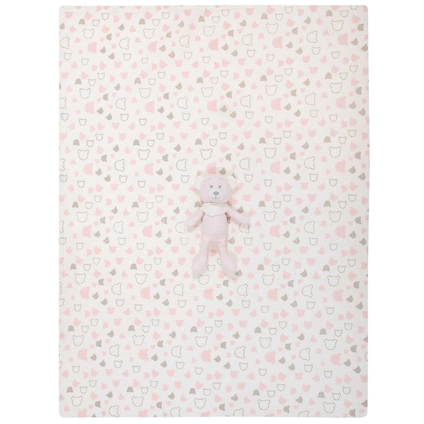 GREENWICH POLO CLUB ΚΟΥΒΕΡΤΑ ΠΙΚΕ ΑΓΚΑΛΙΑΣ ESSENTIAL 8855 PINK, WHITE