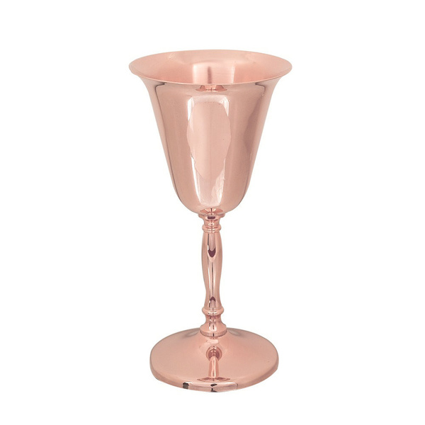 Ποτήρι κρασιού ροζ χρυσό