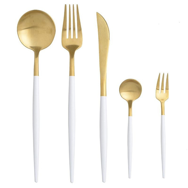 S/30 τμχ White ivory- white Golden