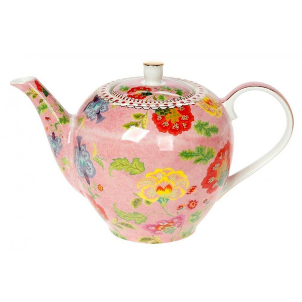 Τσαγιέρα 1,6lt Floral Pink