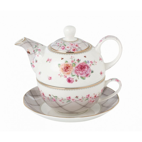 Tea for one Floral Paris Roses