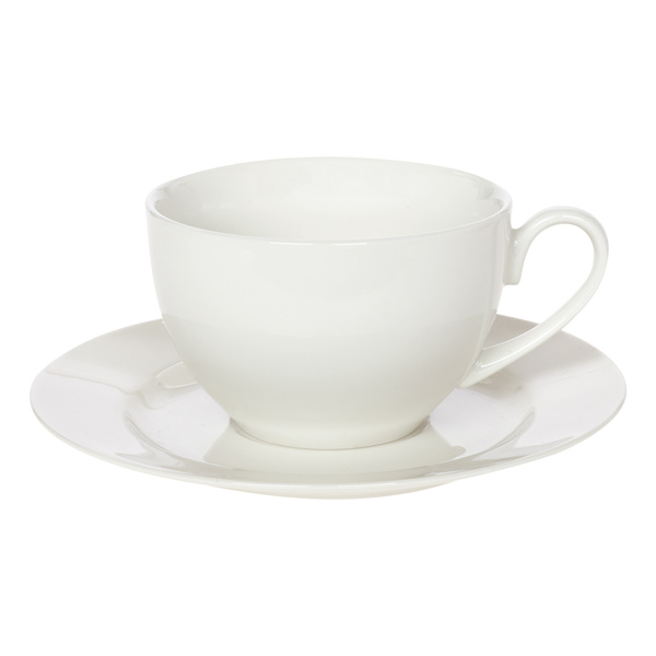 Σετ 6τμχ  φλιτζάνι πιατάκι τσαγιού Silk Pure Bone China