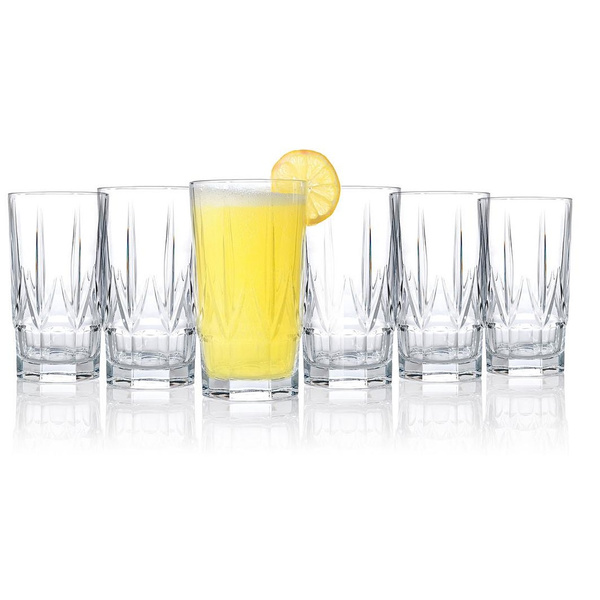 Σετ 6τμχ ποτήρια σωλήνα Chic 520ml RCR