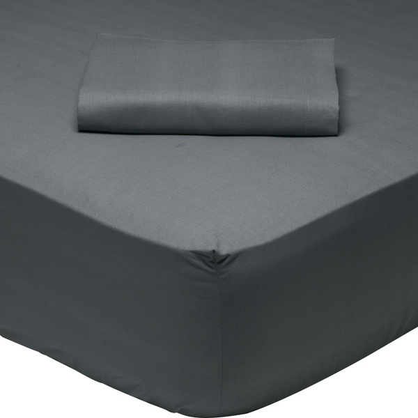 DAS HOME 1007 ΣΕΝΤΟΝΙ ΥΠΕΡΔΙΠΛΟ ΜΕ ΛΑΣΤΙΧΟ DARK GREY DARK GREY