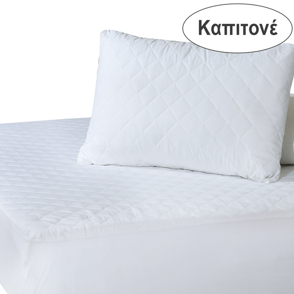 DAS HOME 1088 ΖΕΥΓΟΣ ΜΑΞΙΛΑΡΟΘΗΚΕΣ 50Χ70 ΚΑΠΙΤΟΝΕ ΛΕΥΚΟ
