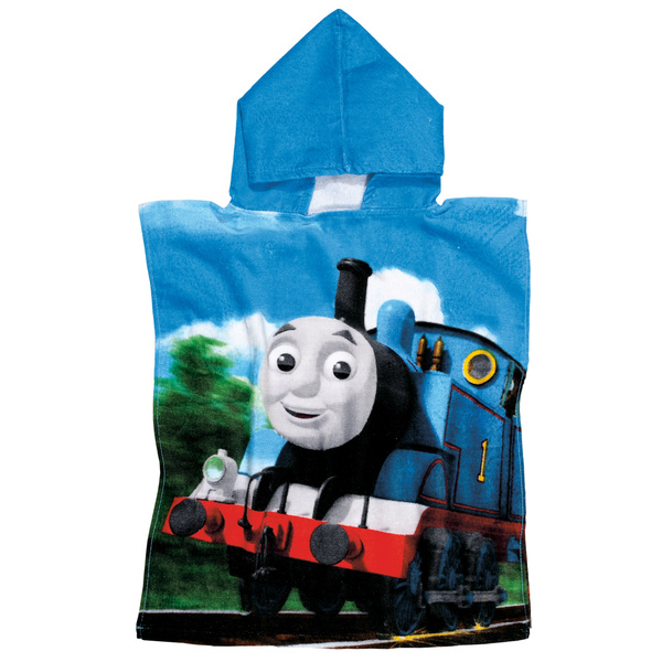 THOMAS &amp; FRIENDS 5841 ΠΟΝΤΣΟ ΘΑΛΑΣΣΗΣ 50Χ115 ΓΑΛΑΖΙΟ, ΠΡΑΣΙΝΟ