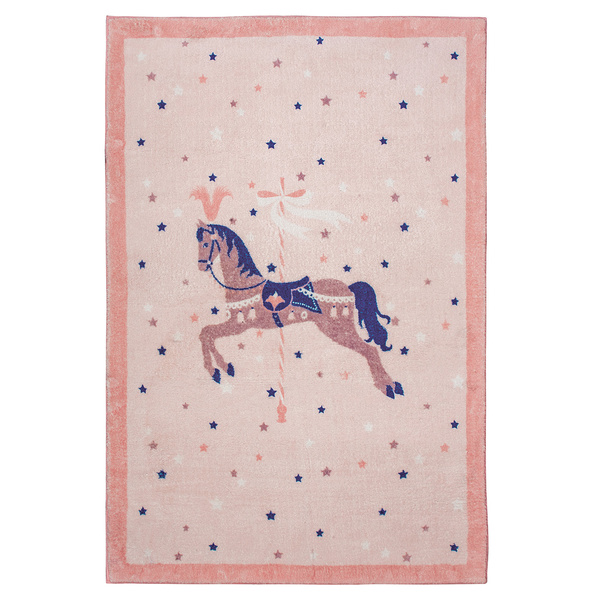 GREENWICH POLO CLUB ΧΑΛΙ 110X160 3007 ΜΩΒ, ΡΟΖ