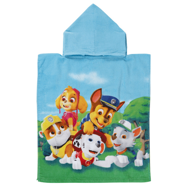 PAW PATROL 5855 ΠΟΝΤΣΟ ΘΑΛΑΣΣΗΣ 50Χ115 ΚΙΤΡΙΝΟ, ΜΠΛΕ, ΠΡΑΣΙΝΟ