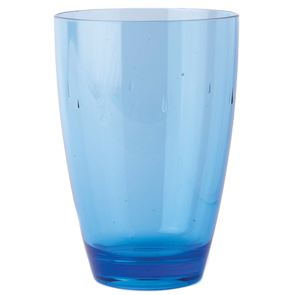 Σετ 12 ποτήρια πολυκαρμπονικά μπλε, Drop Line Προσφορά