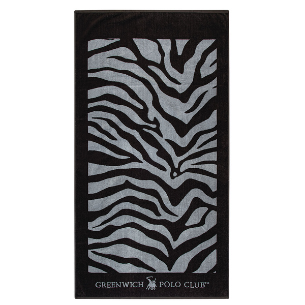 GREENWICH POLO CLUB ΠΕΤΣΕΤΑ ΘΑΛΑΣΣΗΣ 90Χ170 3604 BLACK, GREY