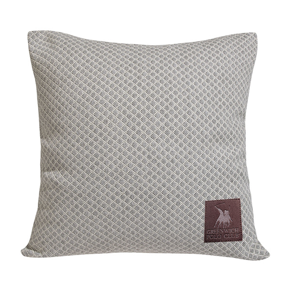 GREENWICH POLO CLUB ΔΙΑΚΟΣΜΗΤΙΚΟ ΜΑΞΙΛΑΡΙ 42X42 2790 ΓΚΡΙ