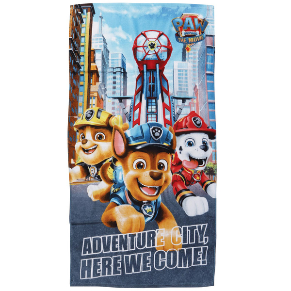 PAW PATROL 5853 ΠΕΤΣΕΤΑ ΘΑΛΑΣΣΗΣ 70Χ140 ΚΙΤΡΙΝΟ, ΚΟΚΚΙΝΟ, ΜΠΛΕ