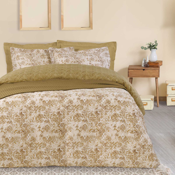DAS HOME ΠΑΠΛΩΜΑΤΟΘΗΚΗ ΣΕΤ ΥΠΕΡΔΙΠΛΗ PRESTIGE 1651 ΚΑΦΕ, ΛΕΥΚΟ