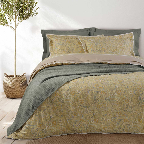 DAS HOME ΚΟΥΒΕΡΛΙ ΥΠΕΡΔΙΠΛΟ PRESTIGE 1655 ΜΠΛΕ, ΩΧΡΑ