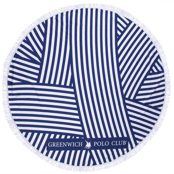 GREENWICH POLO CLUB ΠΕΤΣΕΤΑ ΣΤΡΟΓΓΥΛΗ ΘΑΛΑΣΣΗΣ 3688 BLUE, WHITE