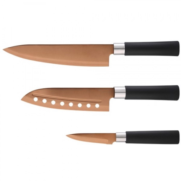 Σετ 3 μαχαίρια Samurai Copper Bergner