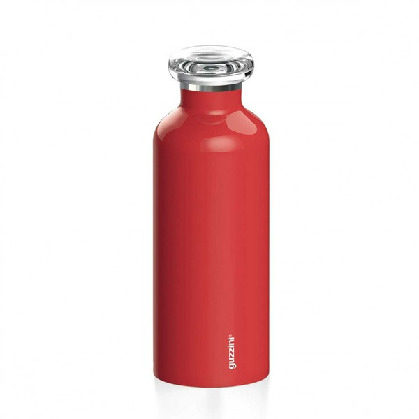 Ισοθερμικό μπουκάλι ανοξείδωτο ατσάλι κόκκινο  500ml Guzzini
