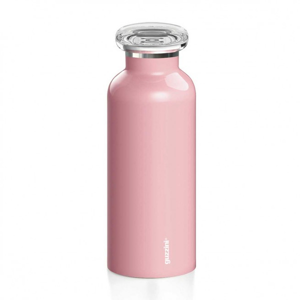 Ισοθερμικό μπουκάλι ανοξείδωτο ατσάλι ροζ 330ml Guzzini