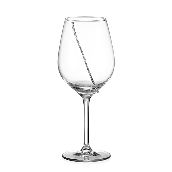 Ποτήρι κρασιού Libbey με επίχρυσο crystallized swarovski