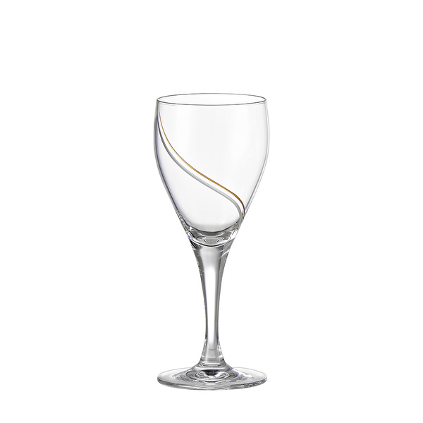 Κρυστάλλινο ποτήρι κρασιού με δύο γραμμές