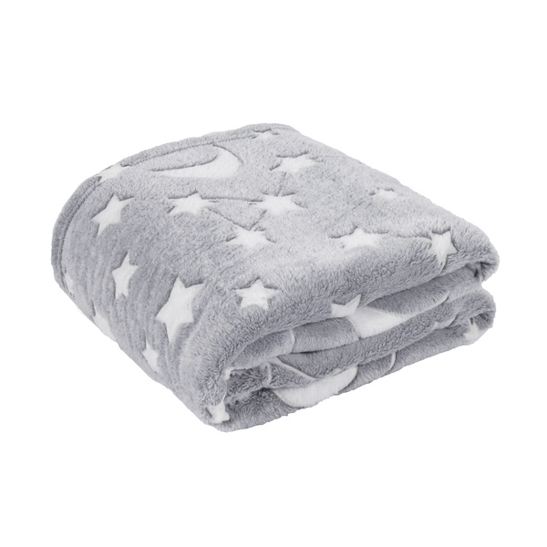 DAS BABY ΚΟΥΒΕΡΤΑ FLEECE 80X110 RELAX 4835 ΓΚΡΙ