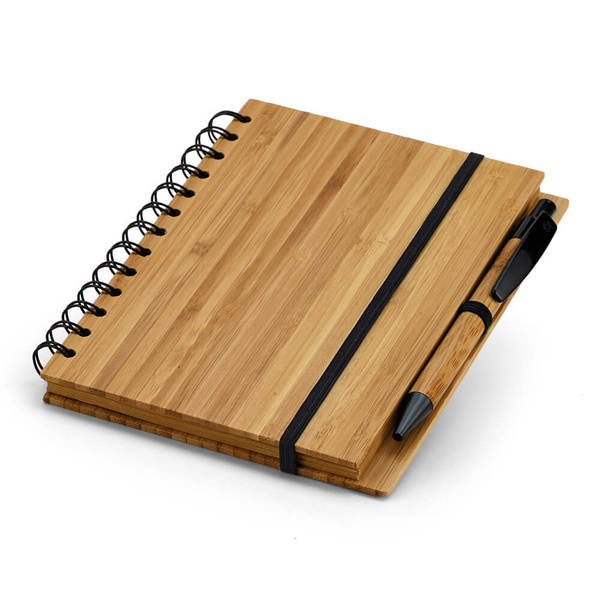 Σετ σημειωματάριο με στυλό από bamboo