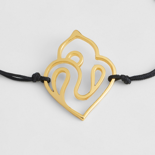 Lucky 2023 Gold Bracelet by Maya Zoulovits