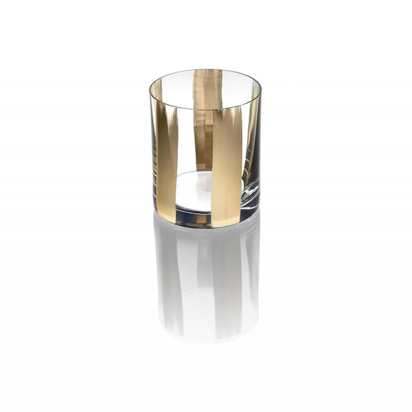 Ποτήρι gold dof tumbler clear Brushed IVV