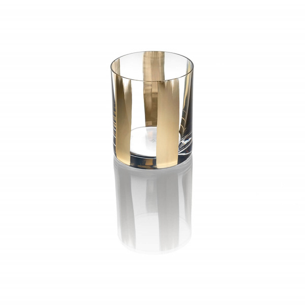 Ποτήρι gold dof tumbler clear Brushed IVV