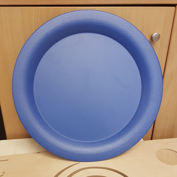 Δίσκος μεταλλικός μπλε ανοιχτό 34cm Προσφορά