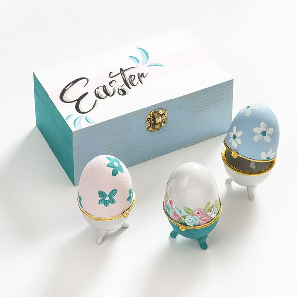 Σετ δώρου με αυγουλάκια σε κουτί Easter