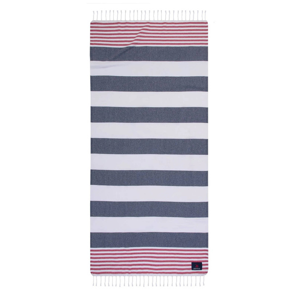 GREENWICH POLO CLUB PAREO JACQUARD 80Χ180 3816 BLUE